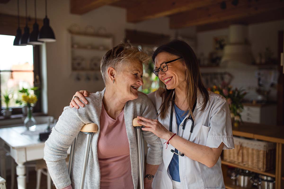 A patient receiving comprehensive counseling during Executive Physical and Annual Health Programs with Dr. Susan Baker MD.