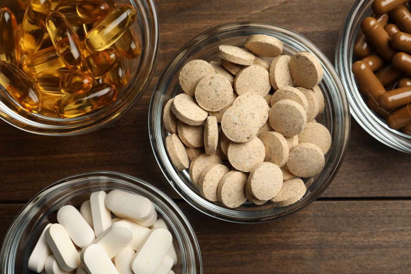 A selection of clinical grade Orthomolecular Supplements recommended by Dr. Susan Baker MD at her Beverly Hills medical practice.