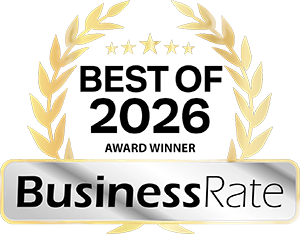 Susan Baker's Best of 2026 Award Winner by BusinessRate